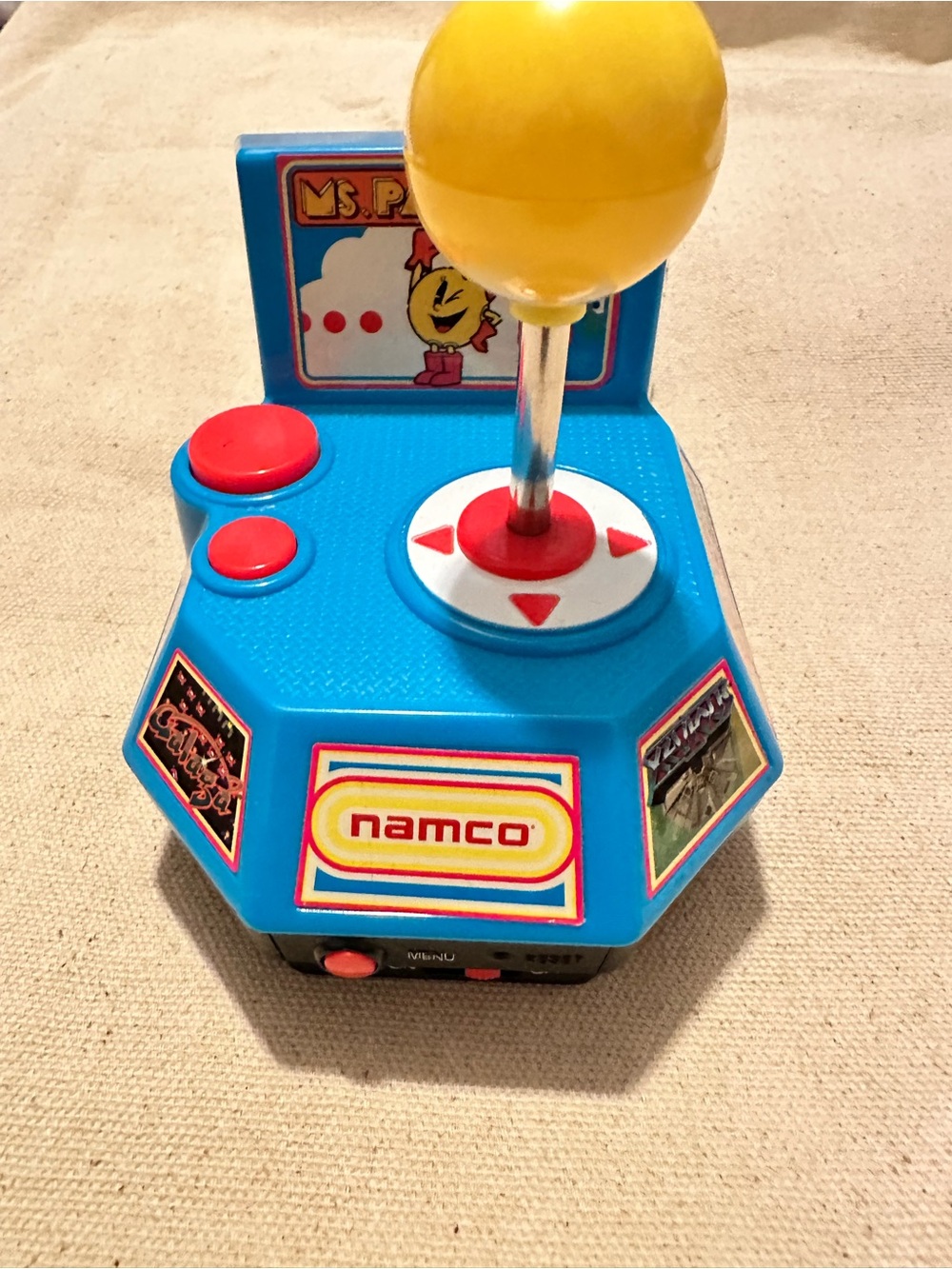 Namco | Game | Ms. Pac-Man Joystick Toy Retro Arcade Controller